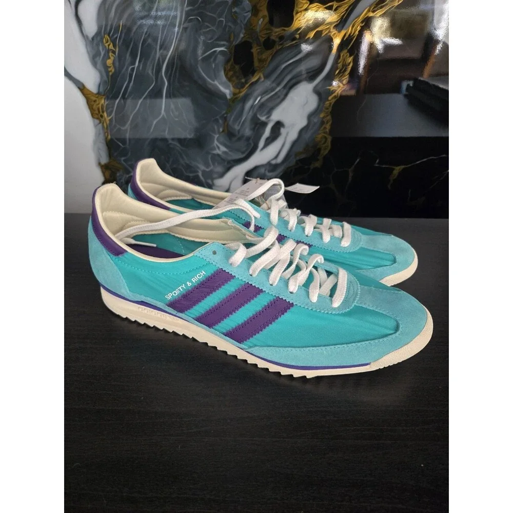 SL72 Sporty Rich x SL72 Wmns Adidas Original Og Mint Rush JS0261 12 Women 11 Men